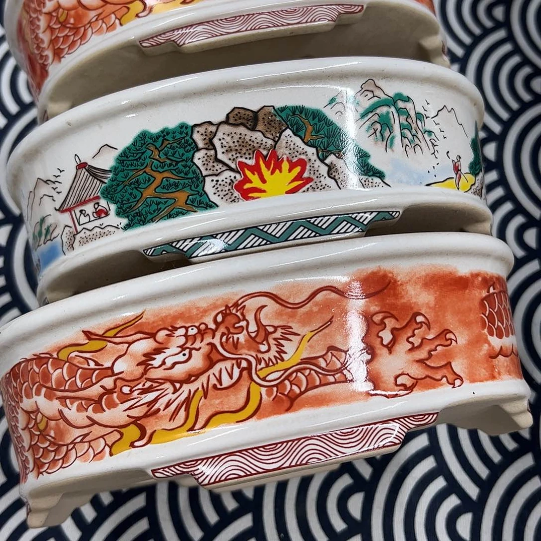 紫砂花盆曾***?774号瑕疵3个处理