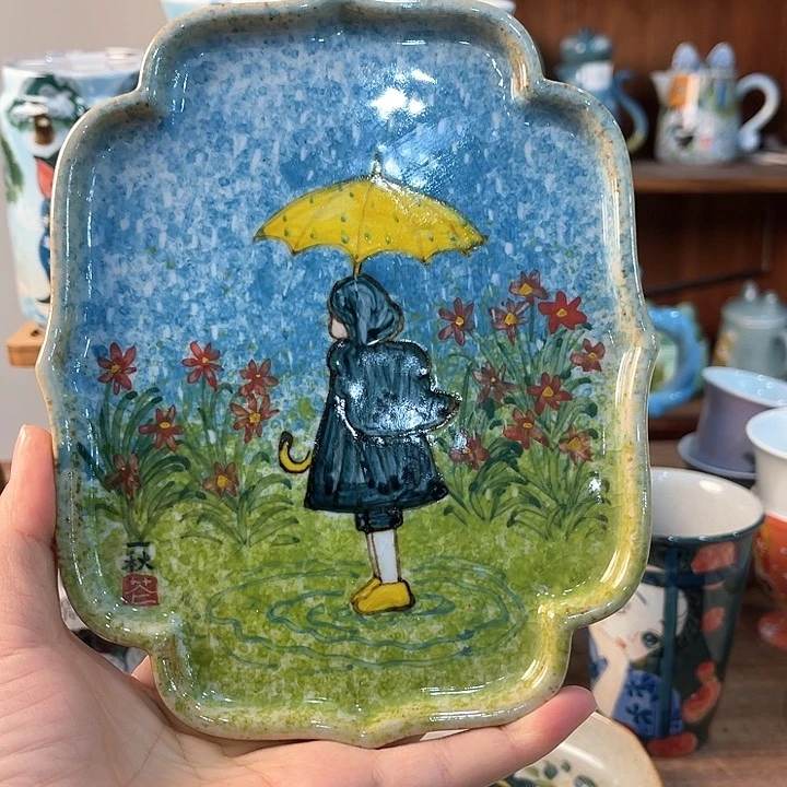 陶景德镇釉下手绘陶瓷