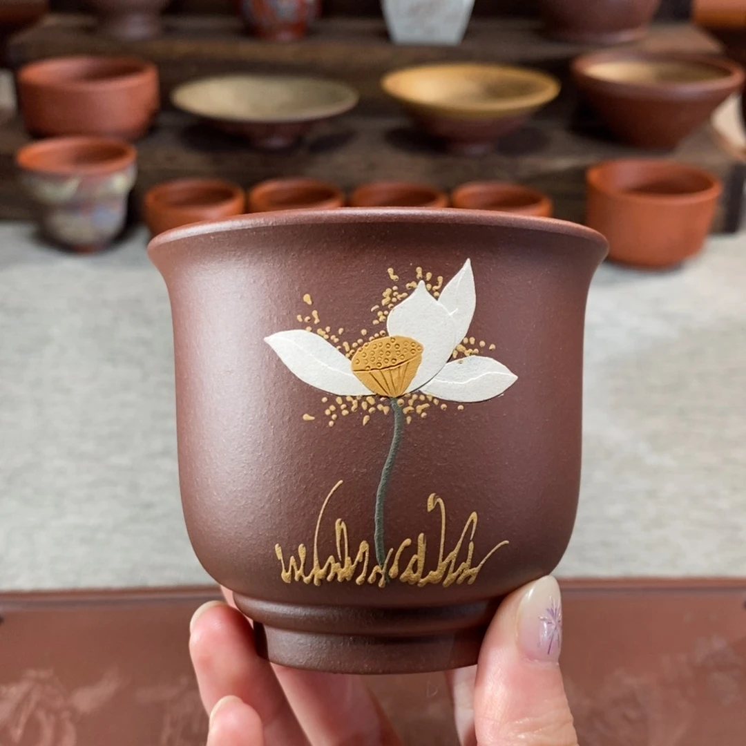 茶杯紫砂紫砂主人杯