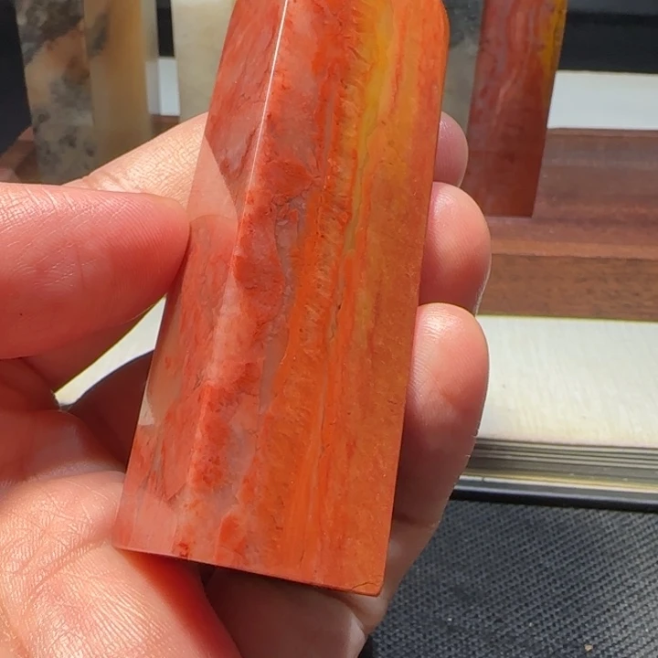 寿山石福集福寿山石印章