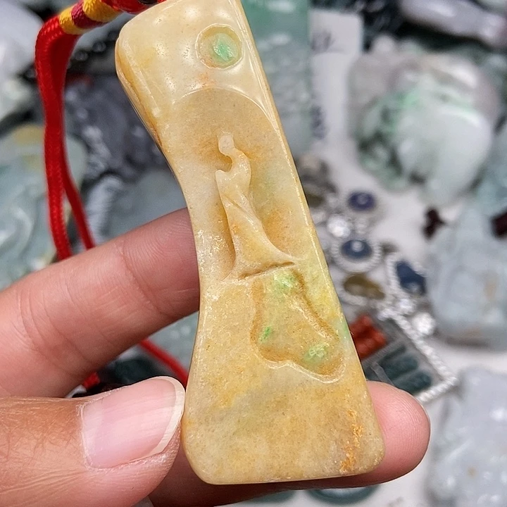颈饰未镶嵌翡翠翡翠
