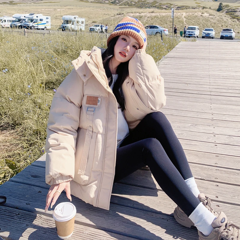 小个子保暖棉袄2025新款冬季超好看女棉服高级感外套加厚宽松棉衣