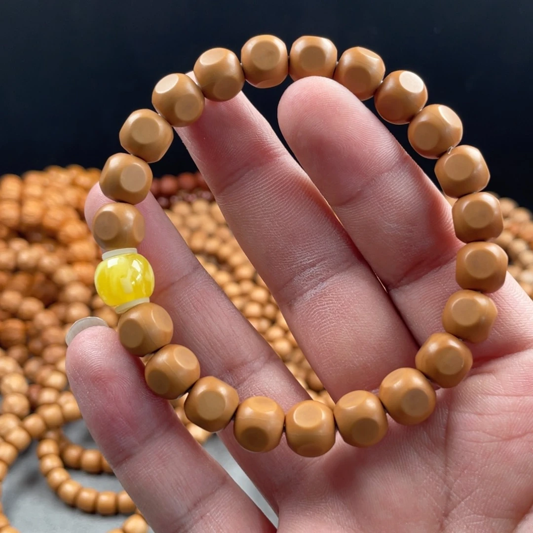 猴头核桃手串半全品小六方