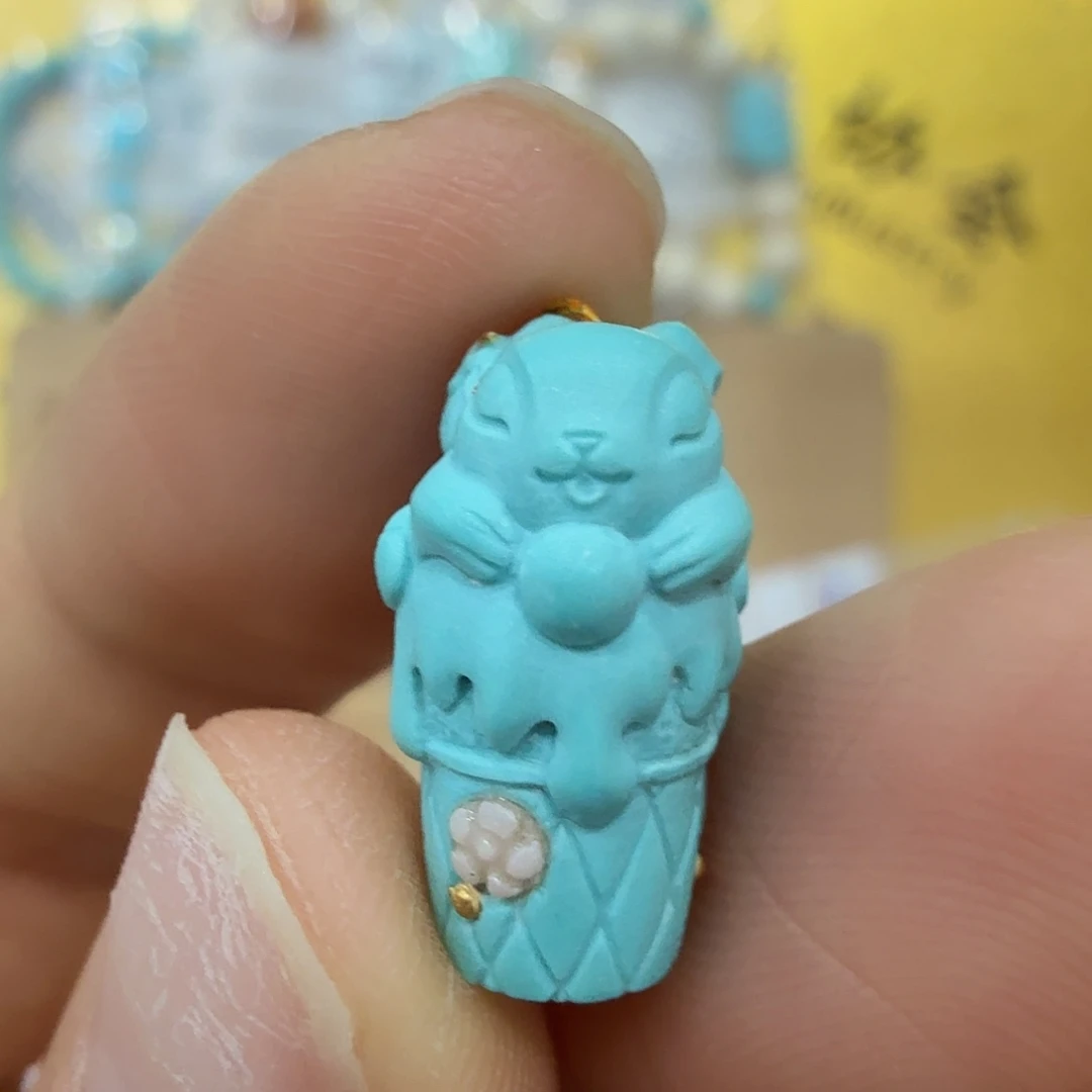 绿松石未镶嵌珠宝奇石