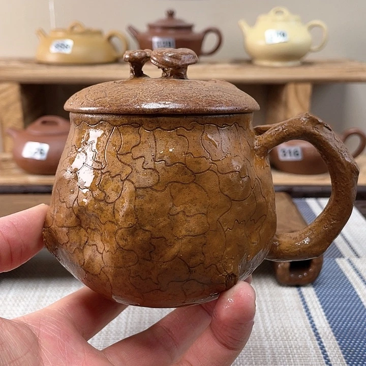 紫砂茶壶乂*氼原矿手工紫砂壶