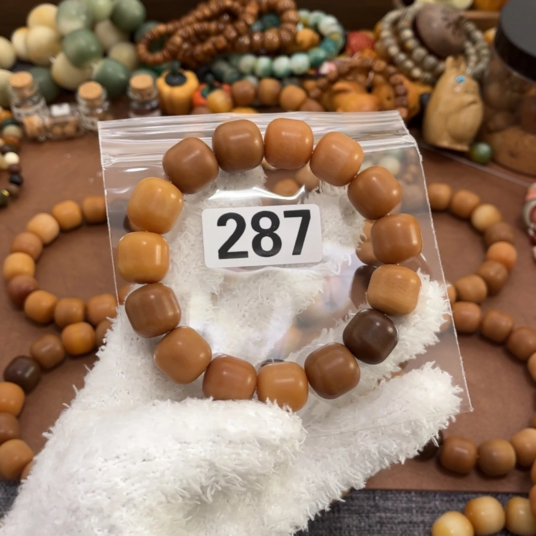 【闪购商品】白玉菩提手串风***.287干磨年糕微瑕卡16