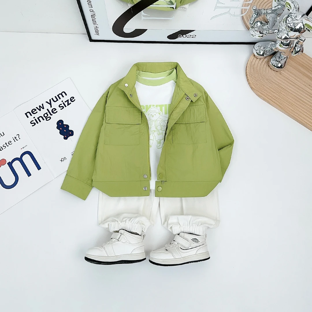 男童休闲外套春秋款儿童2025新款春装洋气 BQ25153X 悠悠童话童装
