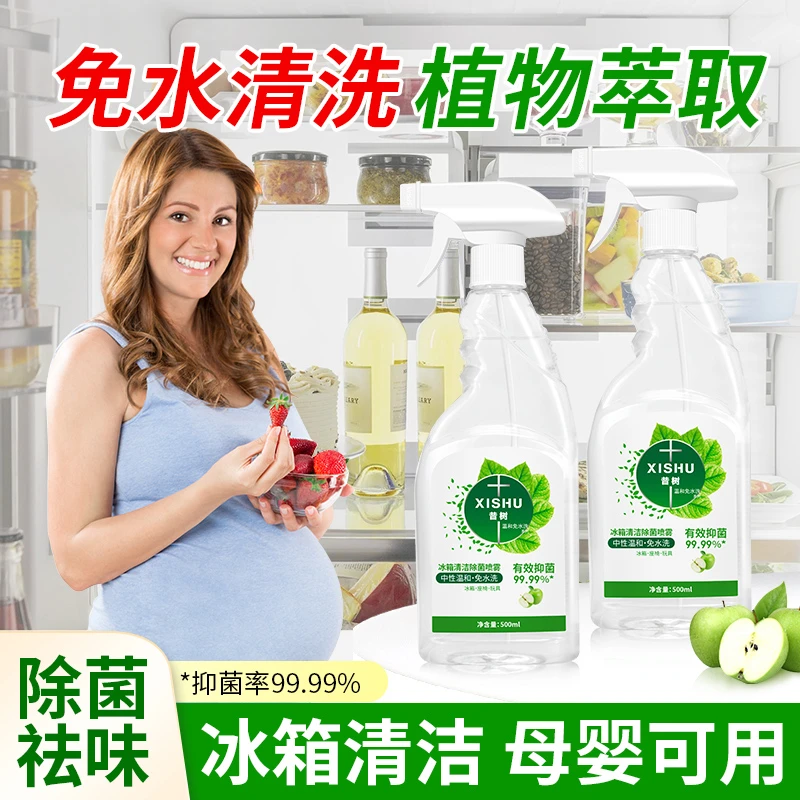 冰箱清洁剂除异味除臭去味净化家用洗去污去霉斑霉菌发霉专用神器