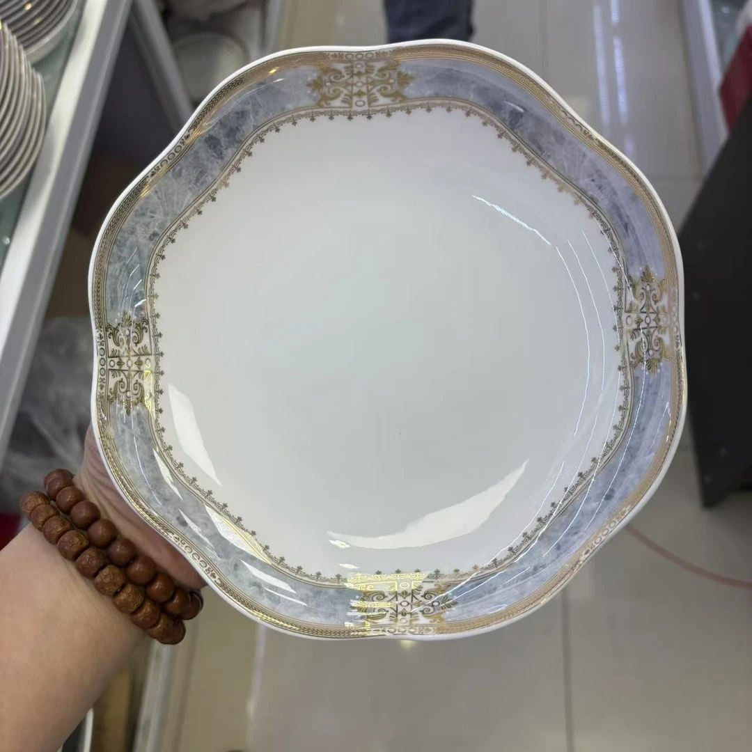 开门大吉盘子伯爵景玉骨瓷