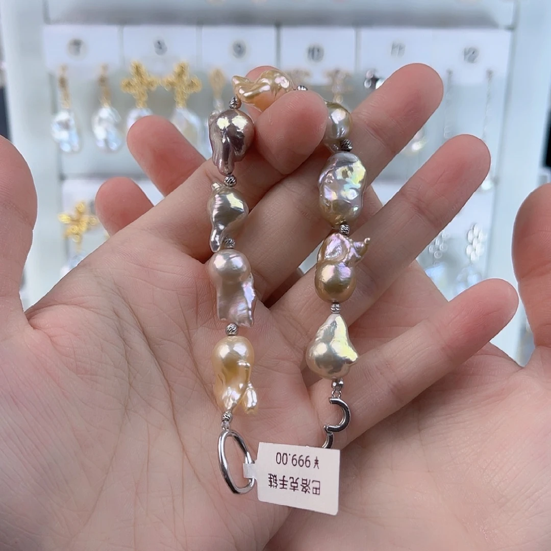 未镶嵌淡水珍珠手绳