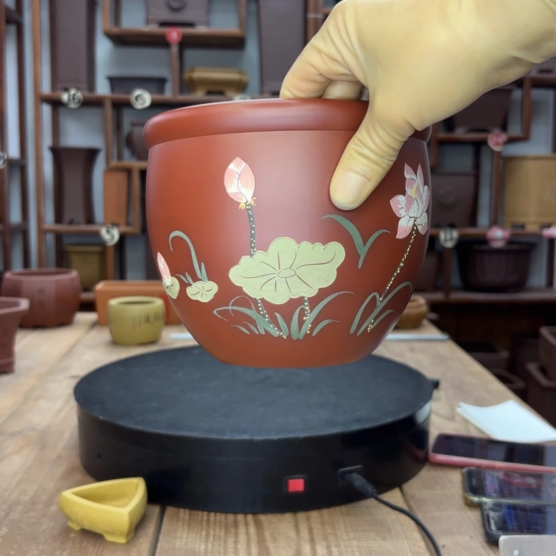 岳***好花盆紫砂福利秒杀大号