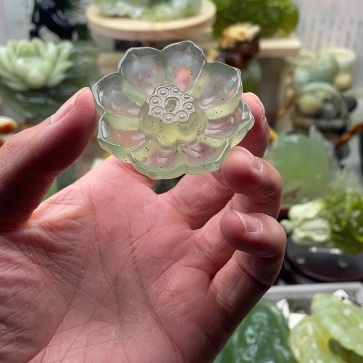 蛇纹石玉未镶嵌四大名玉香插