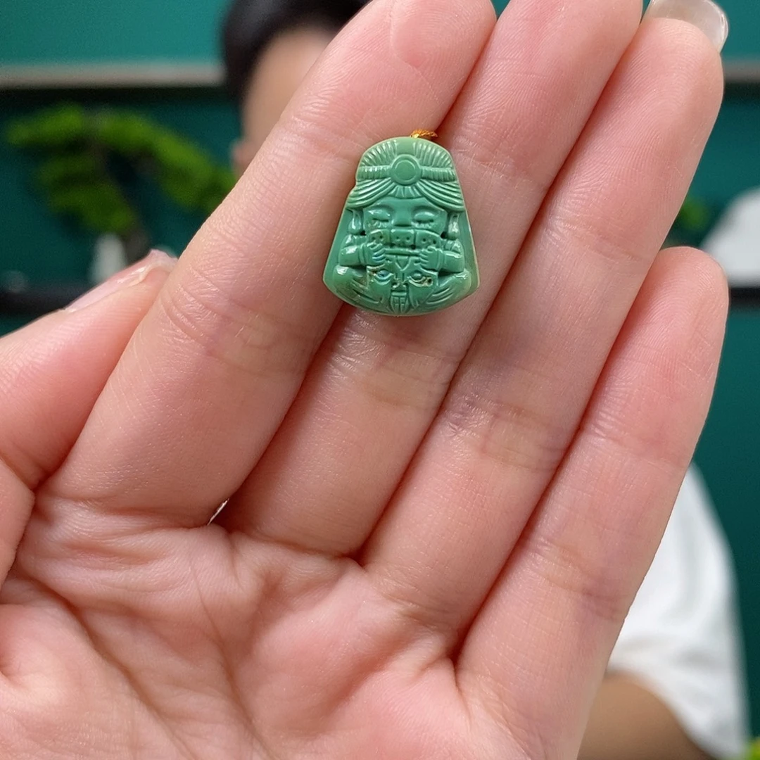 未镶嵌绿松石珠宝奇石