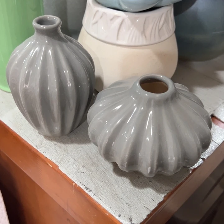 陶瓷花瓶摆件外贸出口微瑕捡漏迷你花瓶