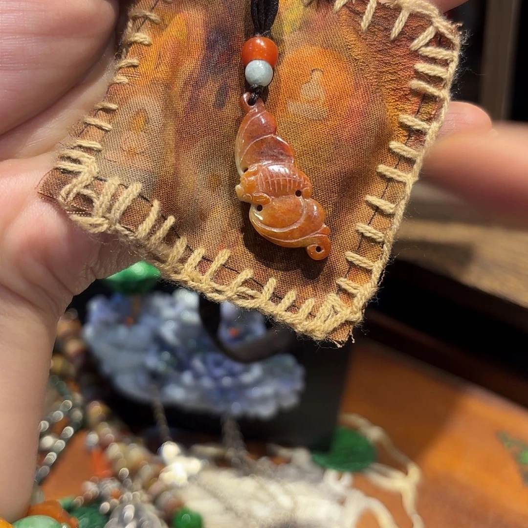 翡翠颈饰未镶嵌原创