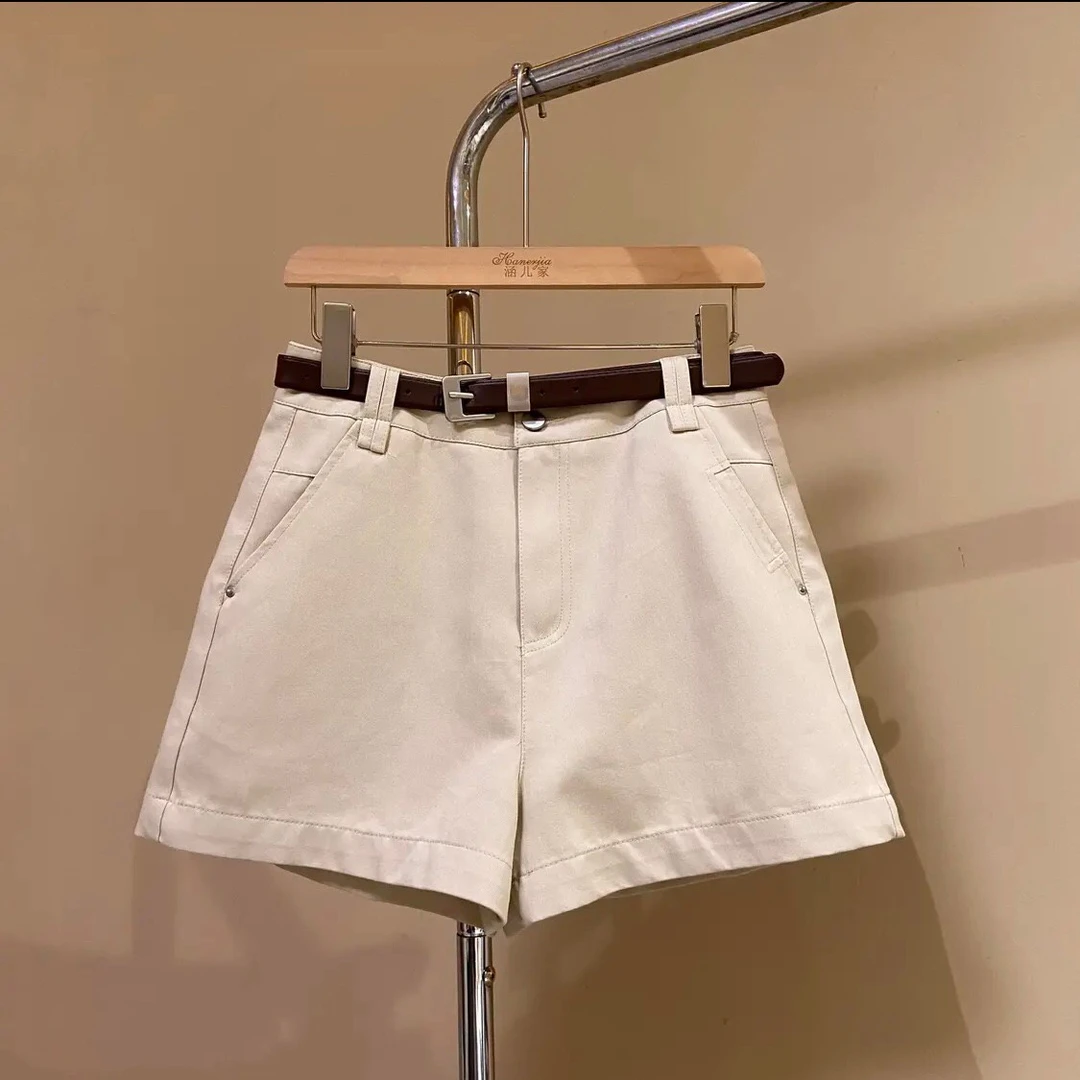 涵儿家 百搭高腰A字短裤85663
