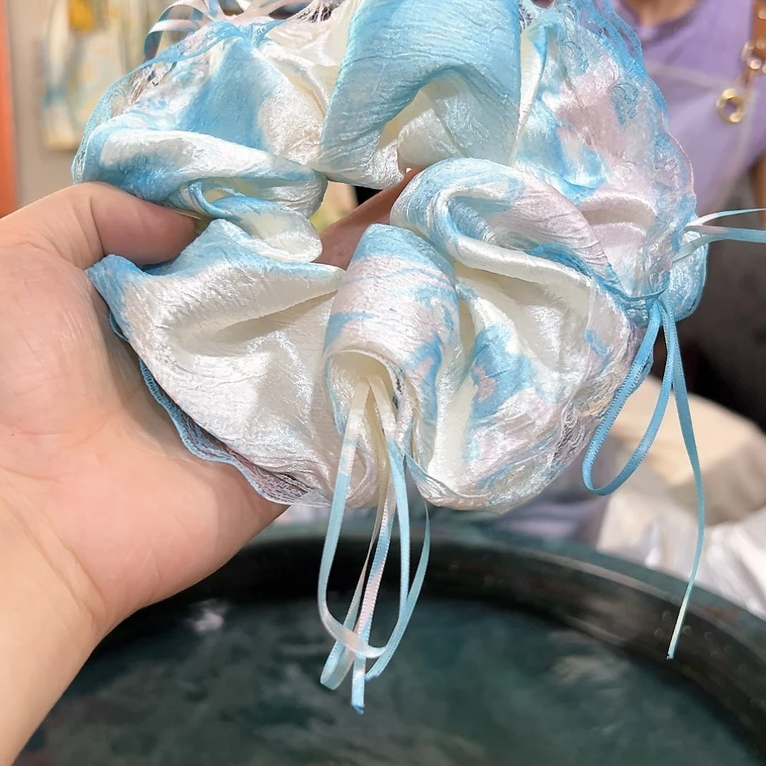 688蕾丝发圈手作