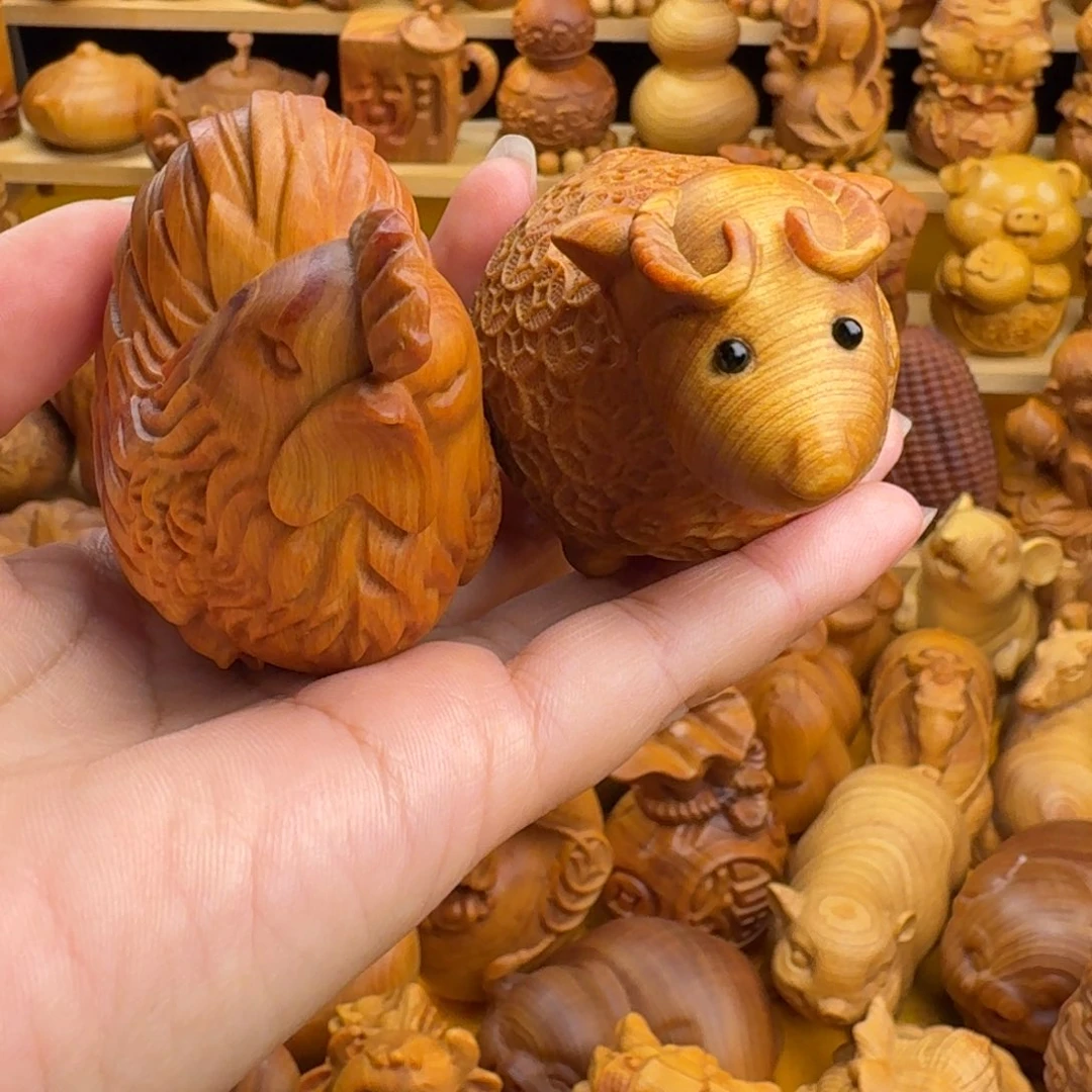 百***七柏木（崖柏）崖柏鸡和羊，一物一拍