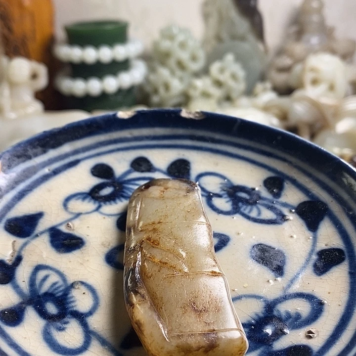 瓷片工艺品瓷盘内挂坠