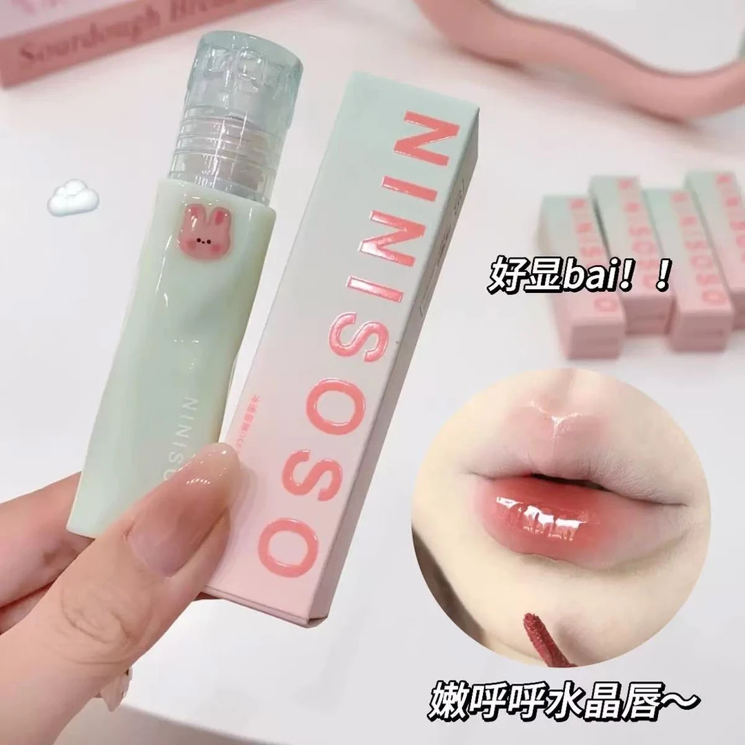NINISOSO冰透唇釉水光镜面嘟嘟唇水润自然显白【no退no换】0035