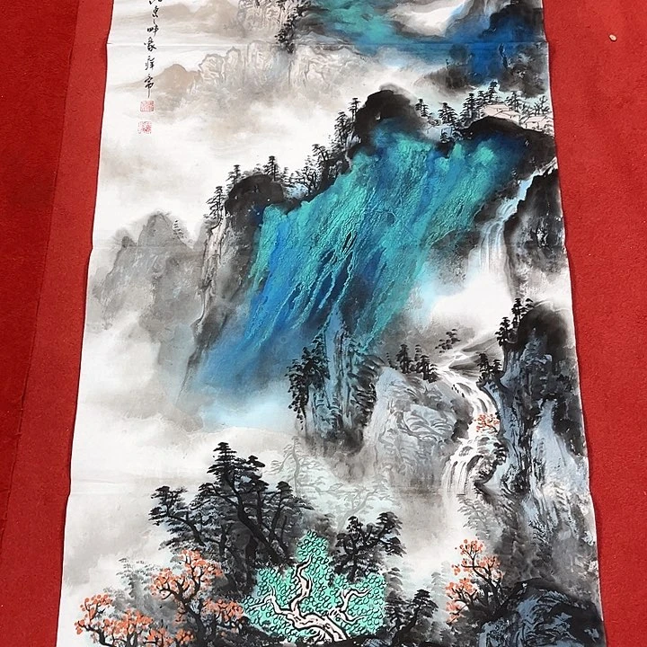 国画手绘国画作品