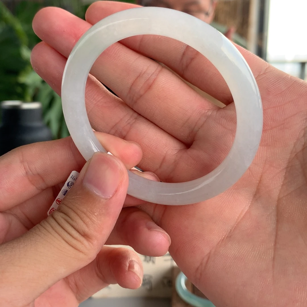 翡翠手镯未镶嵌13号52.9