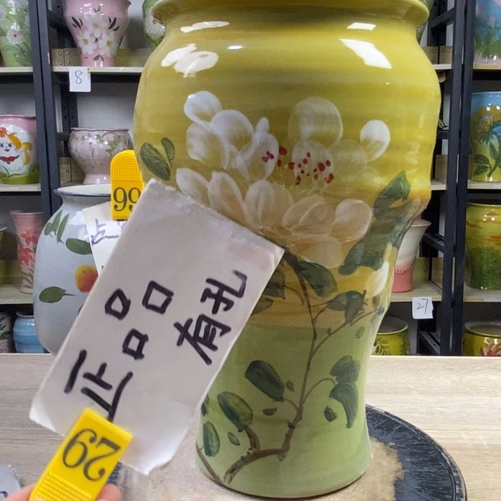 景德镇高温陶瓷花盆