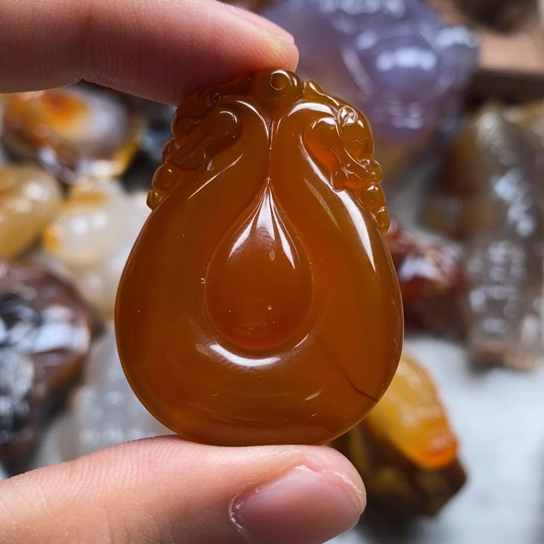 玛瑙/玉髓未镶嵌颈饰