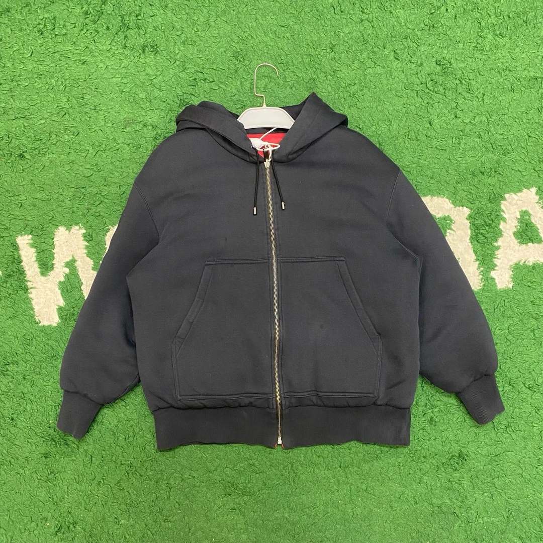 99新 BURBERRY/博柏利 刺绣logo双面穿羽绒外套/M码