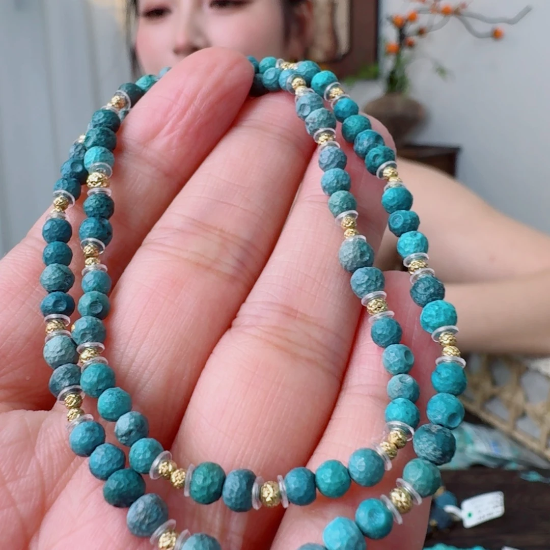 未镶嵌绿松石珠宝奇石