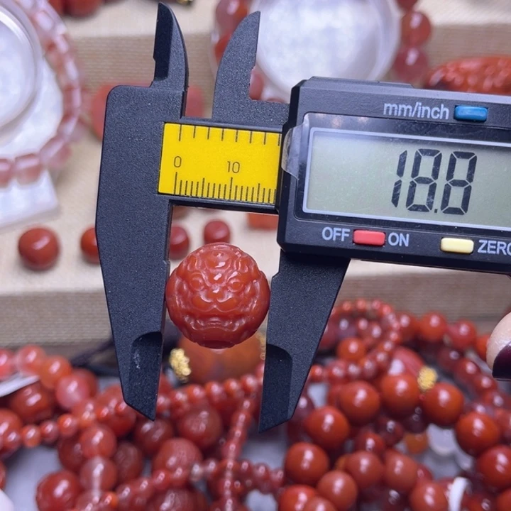 南红玛瑙未镶嵌手链