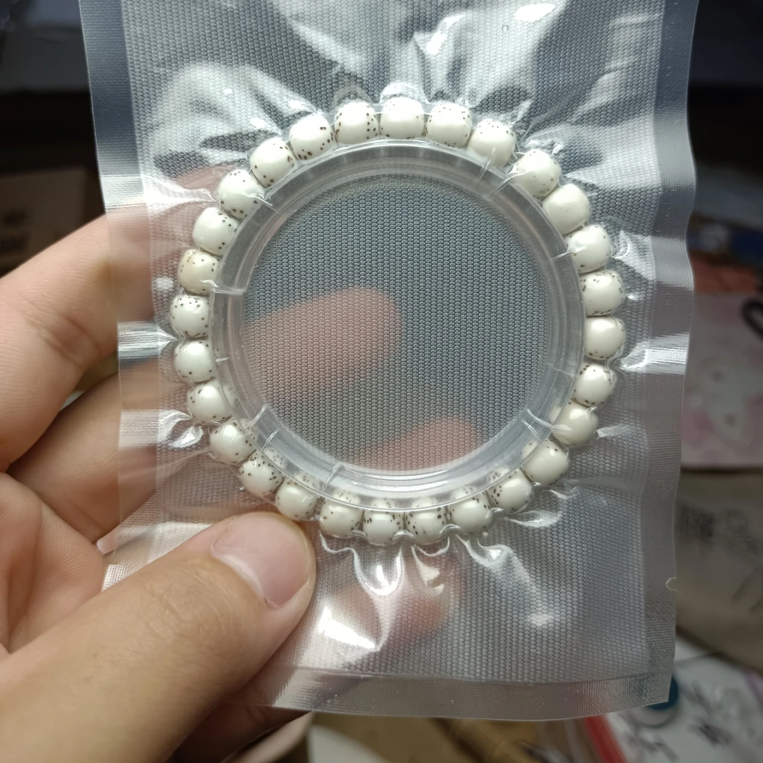 星月菩提原生态河豚半臂大留白78单圈