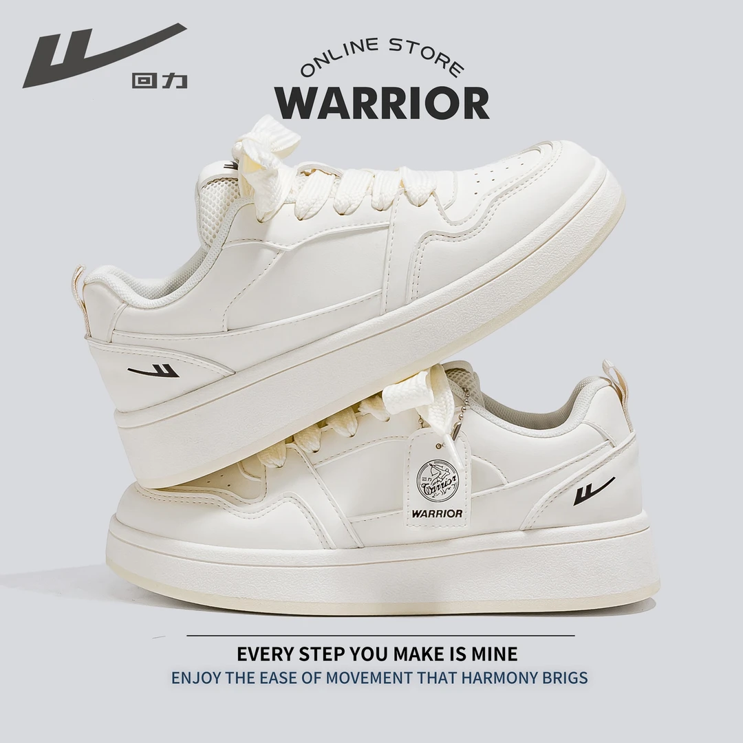 回力板鞋女鞋2025年春秋季新款厚底面包百搭小白鞋休闲增高运动鞋