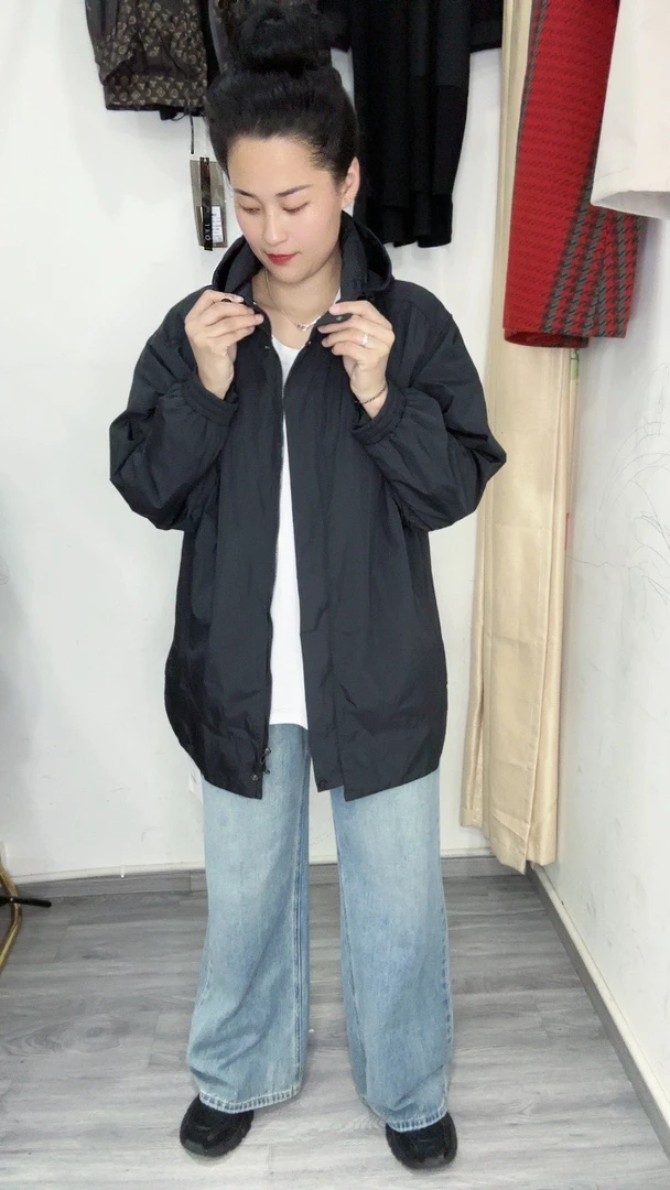 女郎新款外套中长8686款