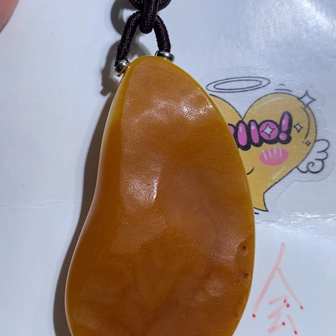 定制琥珀未镶嵌蜜蜡吊坠