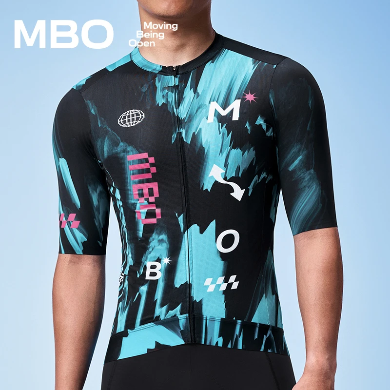 MBO男女轻量多风格潮流印花短袖骑行服夏季SC301/SC311