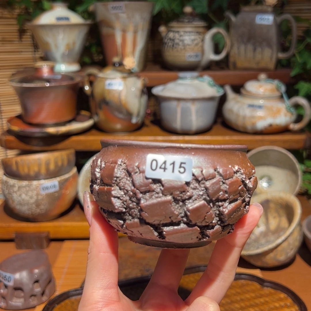 御***堂囍茶精品柴烧茶具/摆件AAAA 415