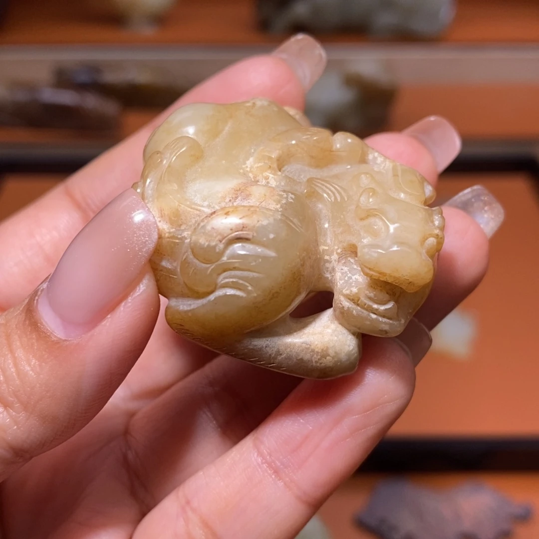 和田玉挂件未镶嵌大*