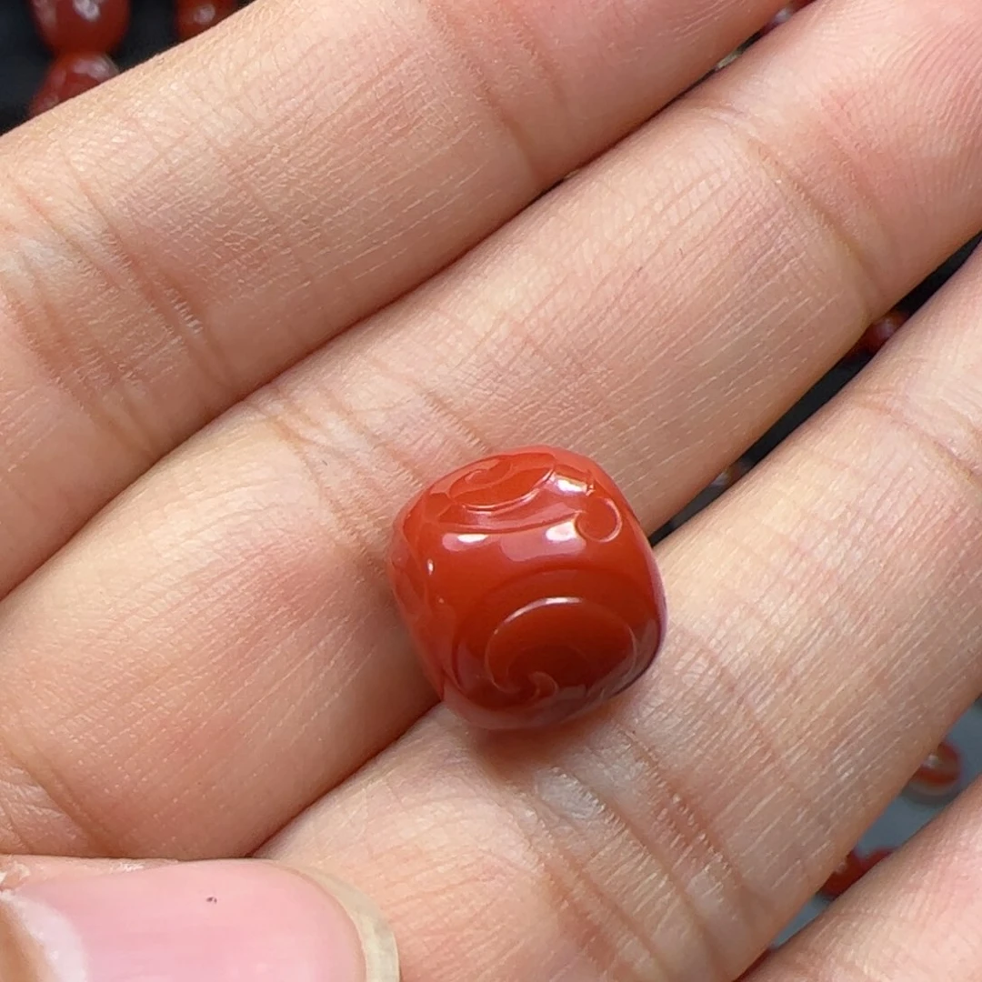 南红玛瑙珠子未镶嵌
