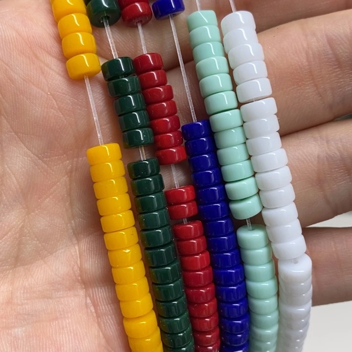 琉璃颈饰国产琉璃隔片卡6