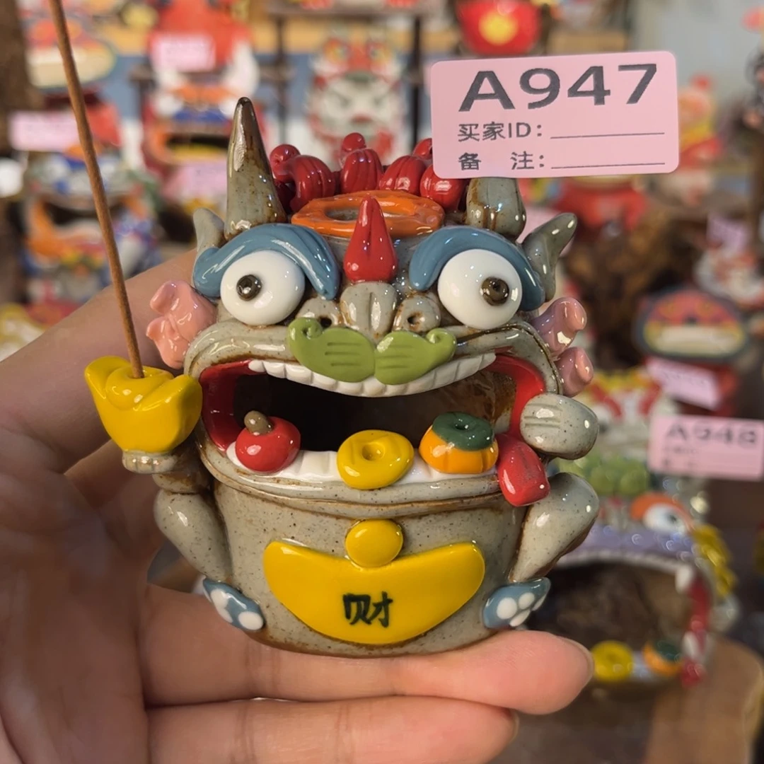 泥塑?***?纯手工茶宠摆件