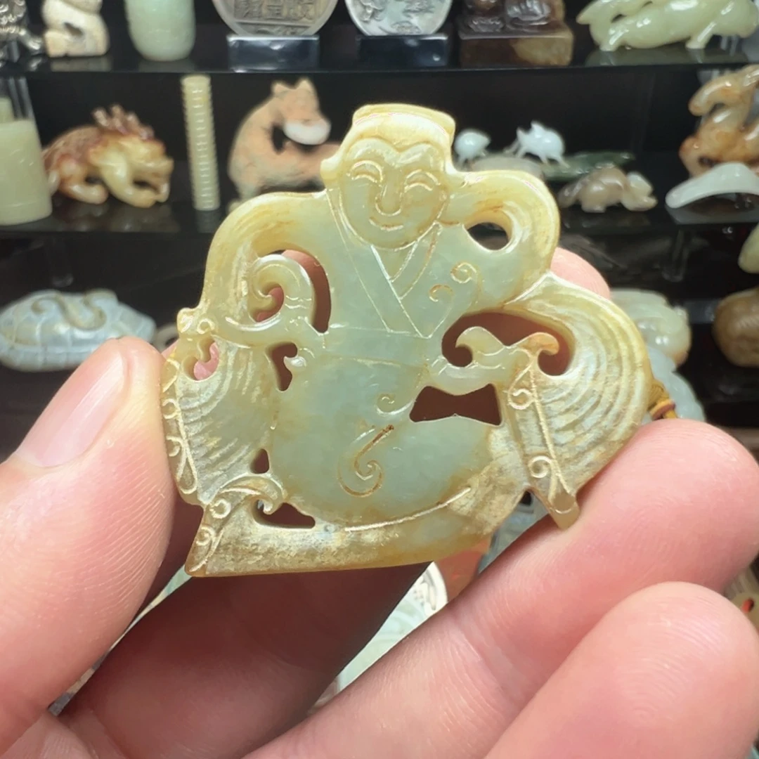 和田玉（糖玉）未镶嵌挂件