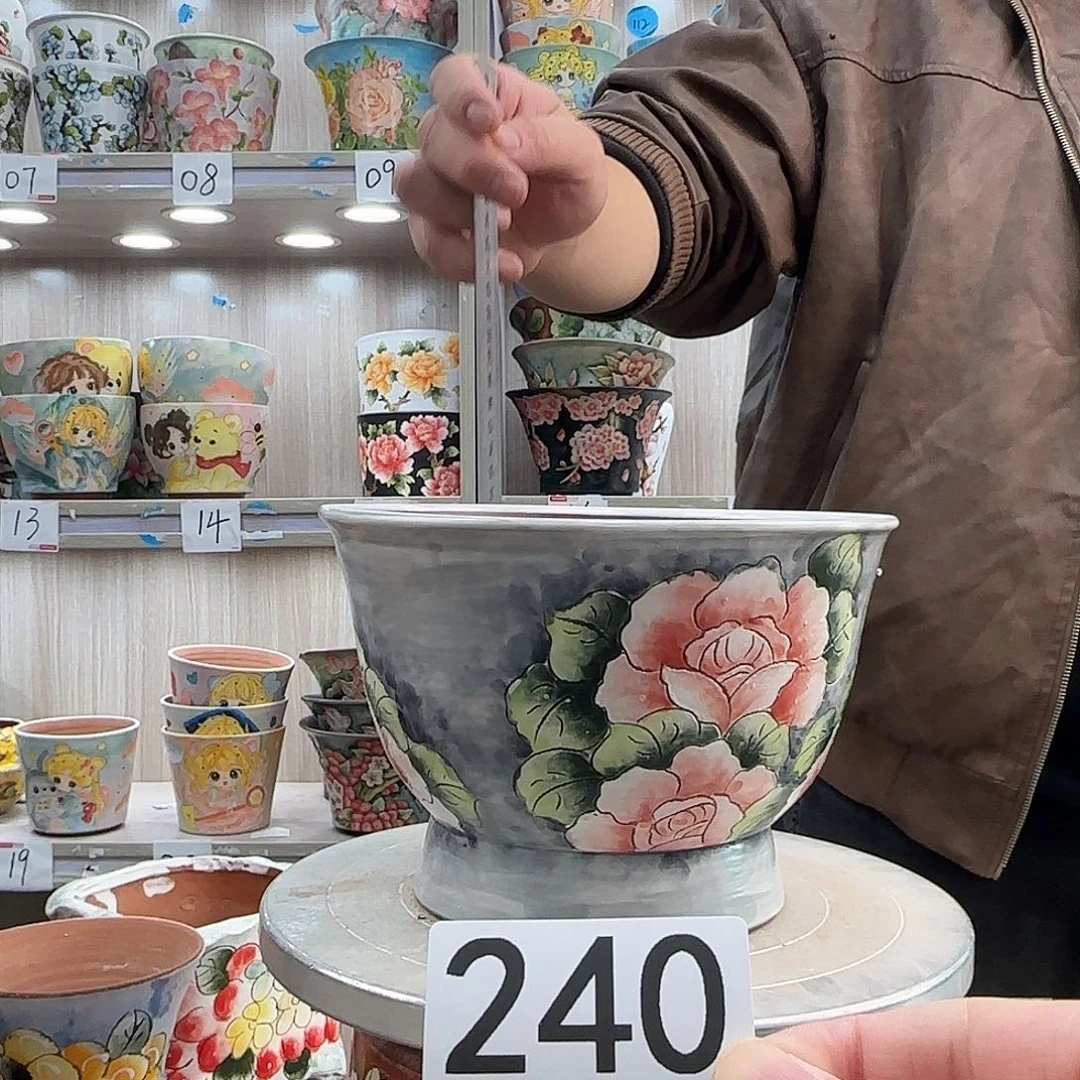 紫砂花盆瑕疵瑕疵240