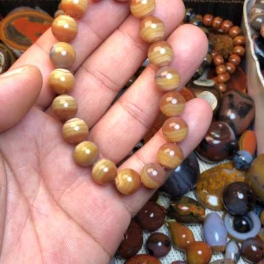 猫***草玛瑙/玉髓合金珠宝半成品