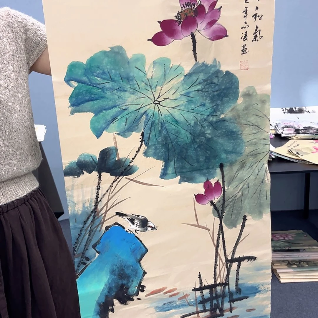 国画国画老师作品