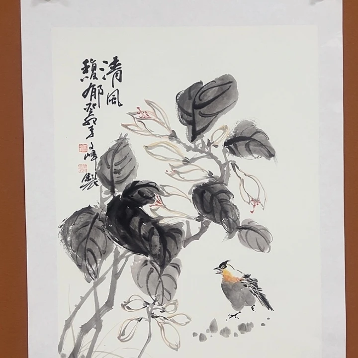 国画李文峰的画作