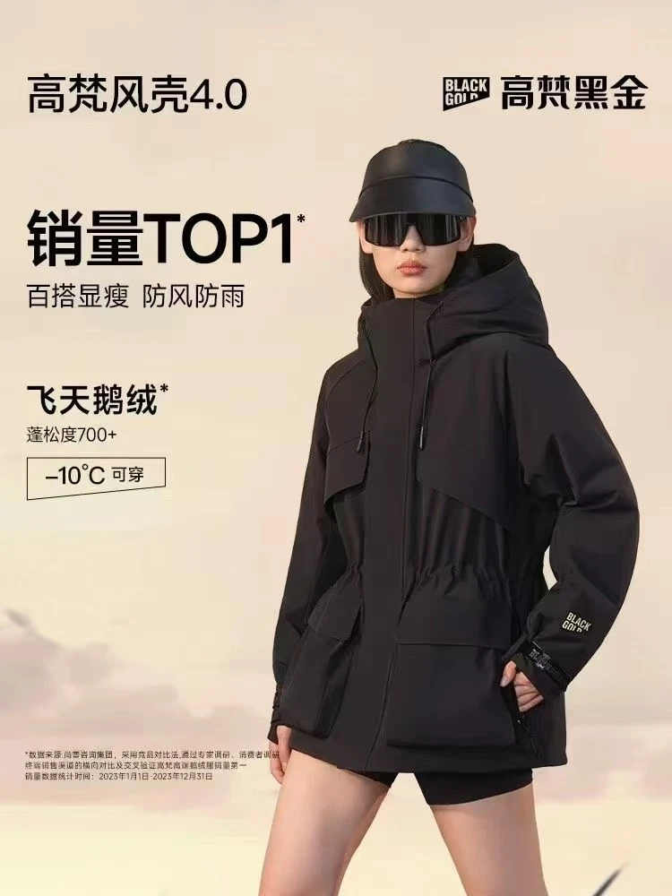 女士精品时尚羽绒服3569