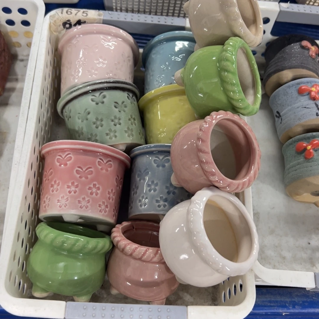 陶瓷多肉小花盆@@2061