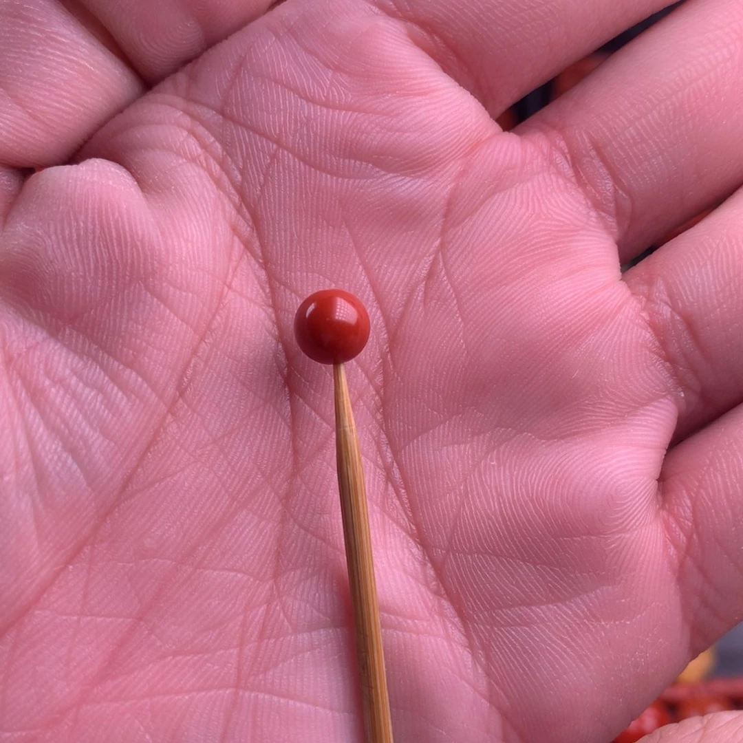 南红玛瑙圆珠7+未镶嵌