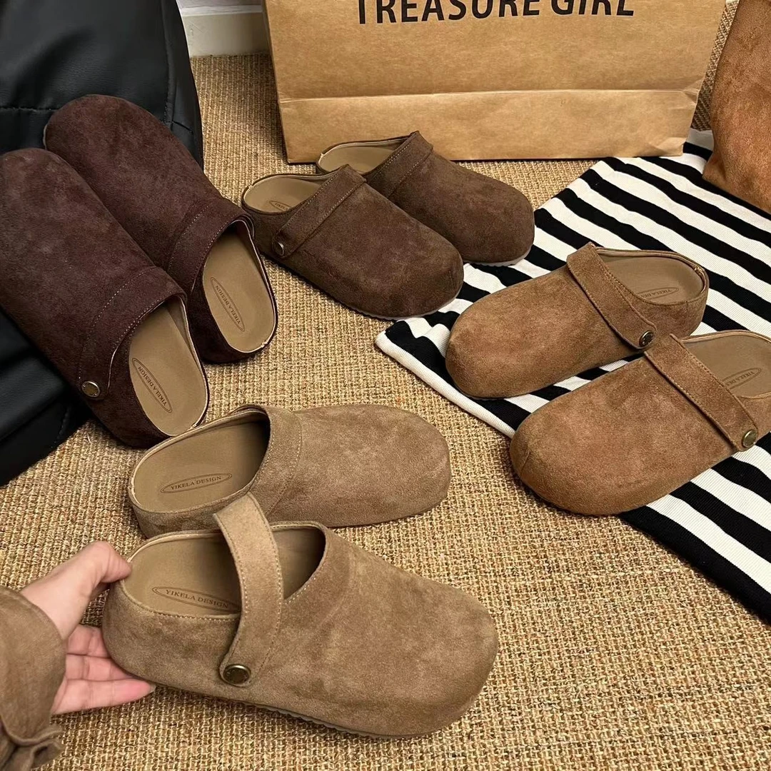 勃肯鞋女5cm小个子增高厚底2025秋季新款百搭韩版休闲时尚松糕鞋